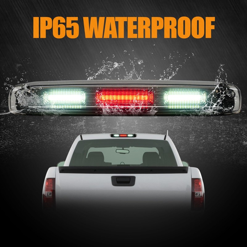 Third 3rd Brake Light, LED High Mount Stop Light for
