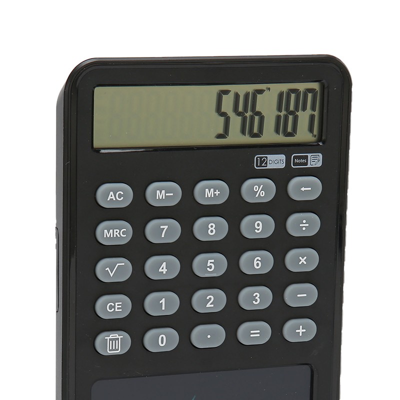 Scientific Calculator with Notepad 12 Digits LCD Display Calculator for