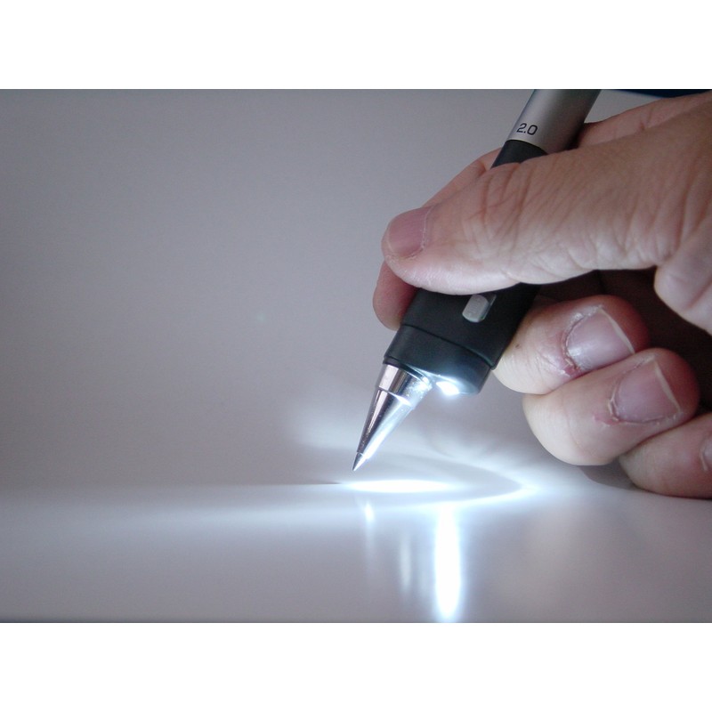 Takumi No. 7807 Retractable Pencil Light 3, Red