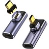 MUXER USB C Magnet Adapter L Shape, 40Gbps USB4 High
