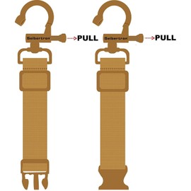 Seibertron Adjustable Utility Luggage Straps Travel Bag Or Backpack Accessories Design for Laptop Bag Handbags Fit for Large Or Small Luggage Suitcase Baggage with Quick-Release Buckle Black