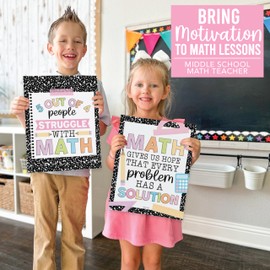 Hadley Designs Composition Notebook Math Motivational Posters