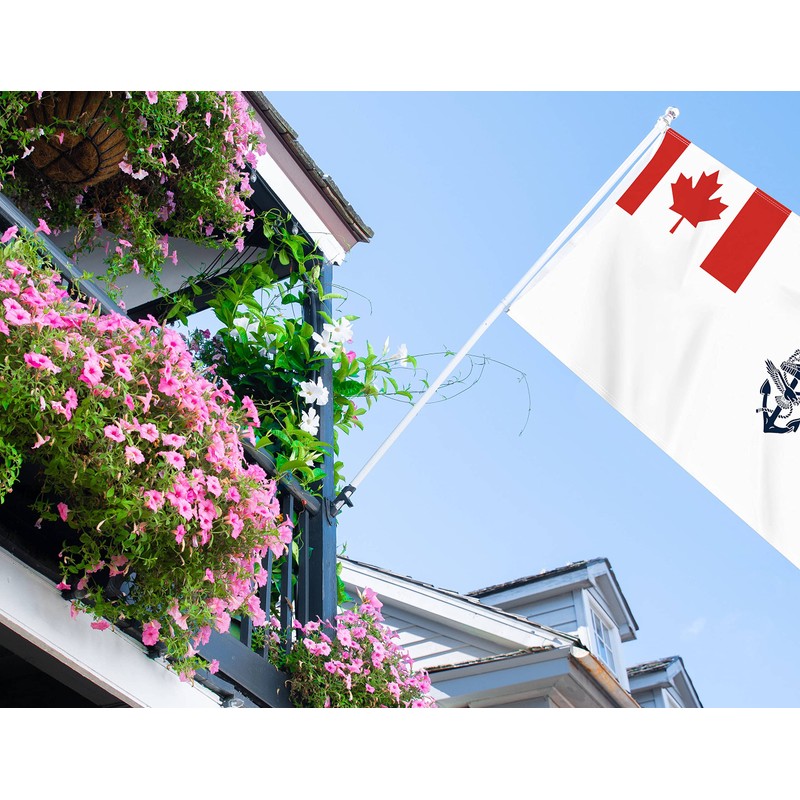 3×5 FT Canada Naval Force Flag, Large 100D Canadian Royal