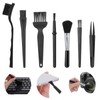 TIESOME Set of 7 Keyboard Anti Static Brushes, Plastic Handle
