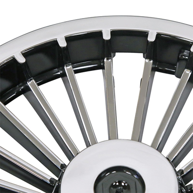 Red Hawk CAP-0002 Wheel Cover Compatible With/Replacement For E-Z-GO 19241G1,