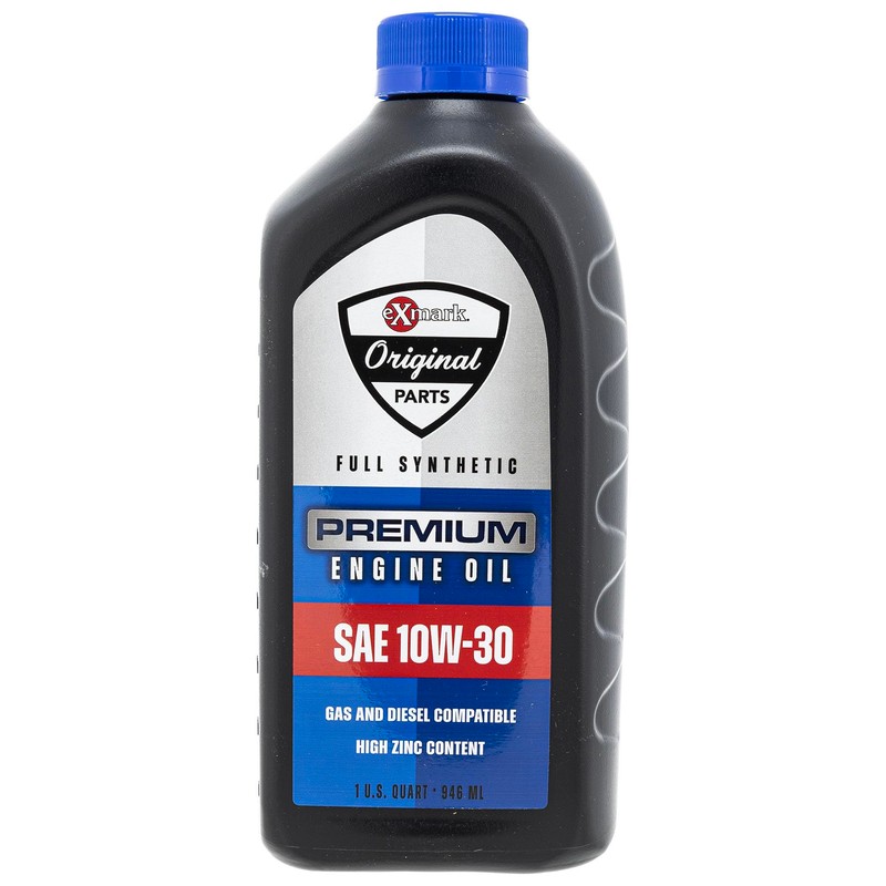 Exmark 135-2566 Engine Oil 10W-30 Full Synthetic Quart Bottle 12
