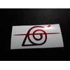 Naruto Itachi's Scratched Head Band Red Symbol Sticker Vinyl Decal