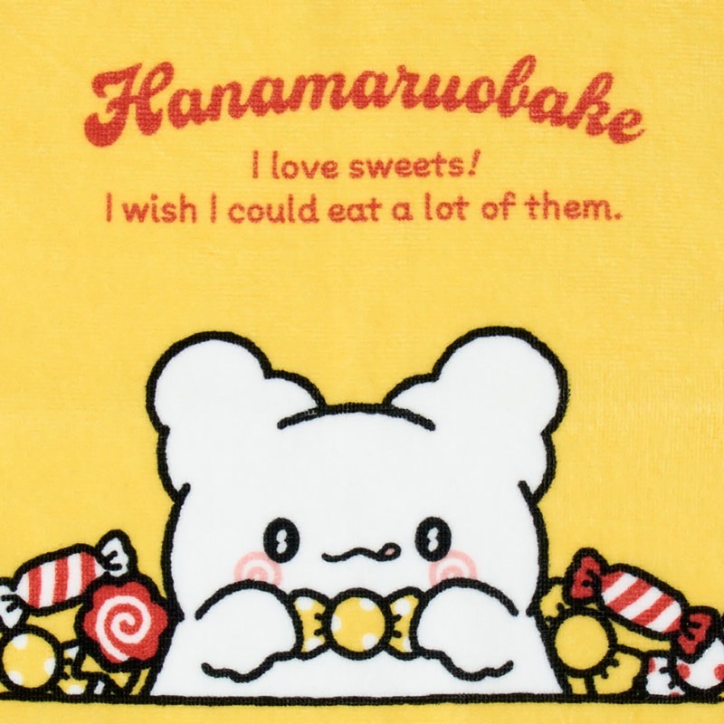 Sanrio (SANRIO) Petite Towel (Loves Sweets) Hanamaru Ghost, 100% Cotton,