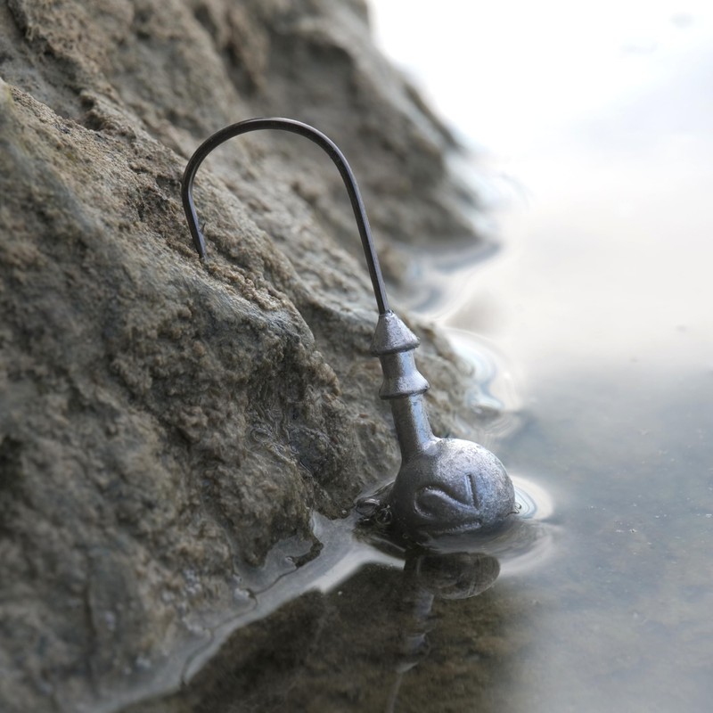 Zotic Professional Quality Jig Hooks with Double Bead, Jig Heads,