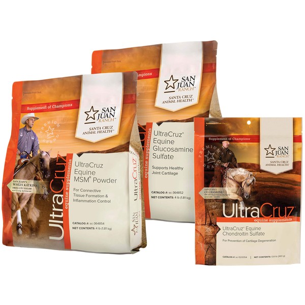 UltraCruz Equine MSM, Glucosamine Sulfate and Chondroitin Sulfate Horse Joint