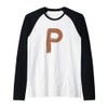 Creative Bold Leather Letter P - Design - Alphabet -