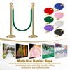 sourcing map Velvet Stanchion Rope 3.28 Ft/1 M, Barrier Rope
