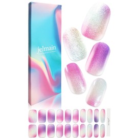 Jelmain Gel Nail Seal, Hardening Type, Just Stick Self Nail Hand (Magic Hour)