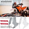 FWXEOZ Motorcycle Windshield Deflectors for 790ADV 890 ADV Adventure 2023-2025,