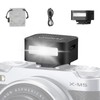 ZENI ZF04 Camera Flash, 6500K±200K Mini Flash for Canon, Sony,
