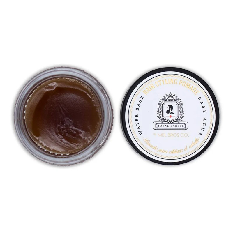 Mel Bros Co. Pomada Royal Base De Agua Extra Fijación