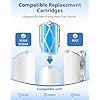 Insect Trap Refill Cartridges, 24 Pack Upgraded Adhesive Refills Compatible