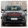 Carwiner Front Grille Grill Inserts Cover for 2022-2024 Jeep Compass