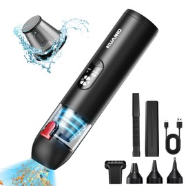 Nuanho Hand Held Car Vacuum Cleaner, 15000Pa High Powers 5-in-1 Portable Lightweight Mini Vacuum Cleaner for Car, Home & Pet Hair
