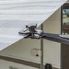 MultiBros 2 x Awning Clamps, Anti-Flattening Set for Caravans and