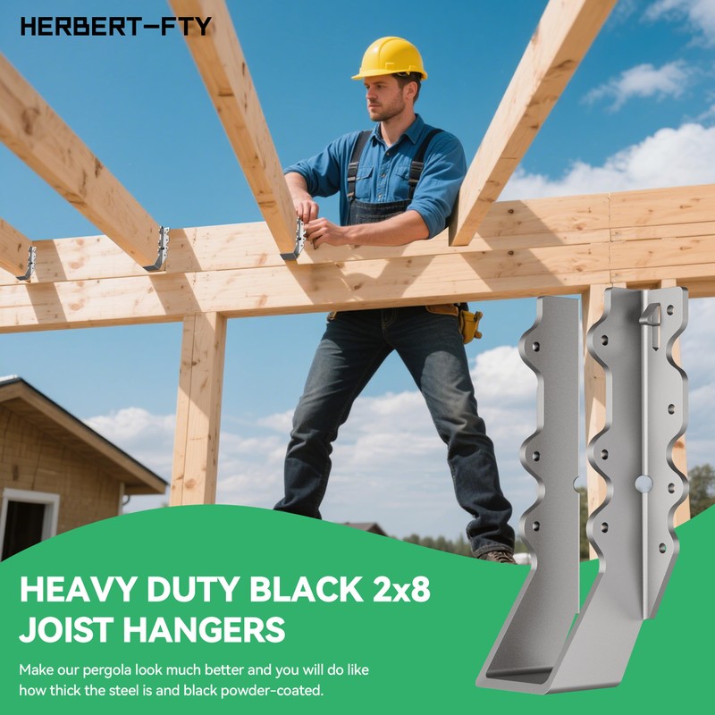 Heavy Duty 2X8 Joist Hanger 14 Gauge LU28 Galvanizing Face