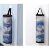 JINXUANXUDYL 2 Pcs Plastic Bag Organizer Mesh Garbage Bag Storage