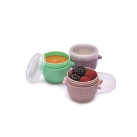 melii Snap & Go Baby Food Freezer Storage Containers & Snack Containers, 2 oz / 59 ml