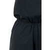 Urban Classics Women's Tb1531-ladies Short Spaghetti Jumpsuit, Black, M