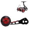 Fishing Reel Handle Aluminum Alloy Prevent Slip Ergonomic Replacement Baitcasting