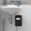 Krisy Hot Water Heater,110V 3000W Mini Electric Tankless Instant Hot