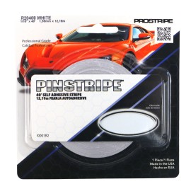 Sharpline Prostripe Pinstriping Tape [Single Stripe]: 1/16 in. x 40 ft. (White)