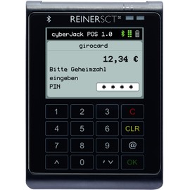 REINER SCT cyberJack® POS | Electronic-Cash-Terminal | Kartenleser für bargeldlose Transaktionen | Lesegerät Made in Germany