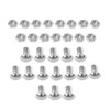 Camotokiit Bumper Bolts Kit Stainless Cap Front & Rear for