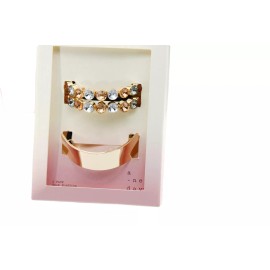 A New Day Hair Ties A New Day Stone Pony Hair Elastic Set 2pc