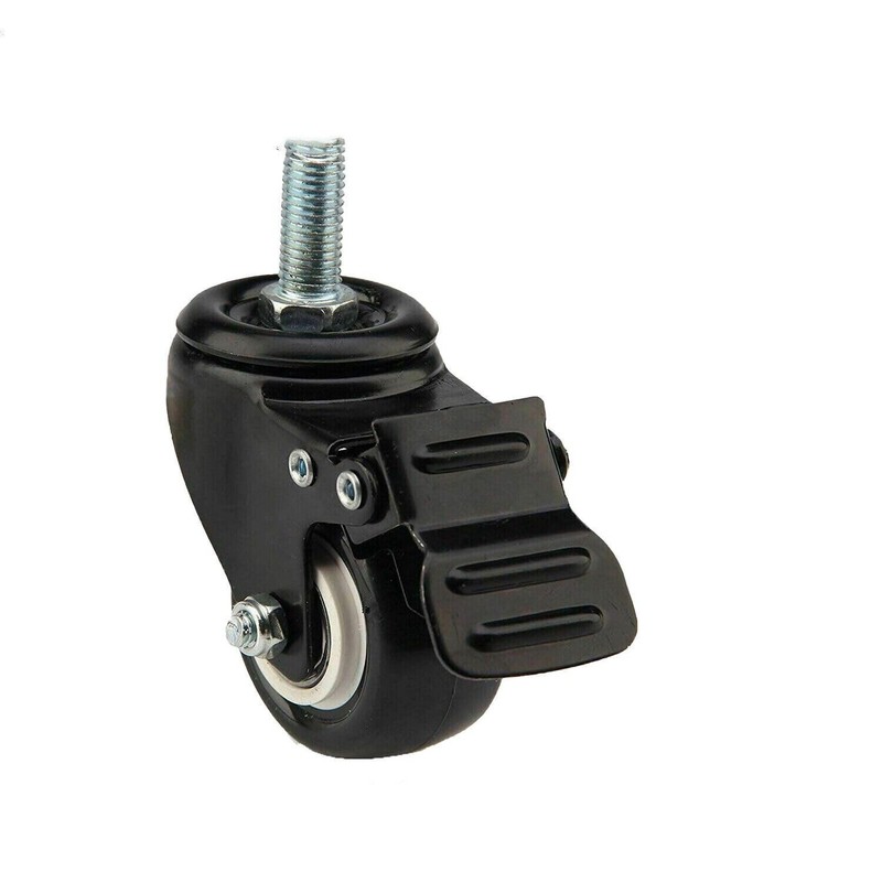 Heavy Duty Castor Wheels | 4-Pack, Swivel with M8 Bolt