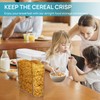 Vtopmart Cereal Containers Set, 3 PCS Airtight Food Storage Container