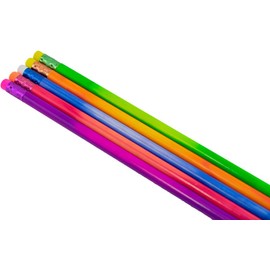 Mood Pencil (Heat Activated Color Changing Pencils) (Thermochromic) (Tested Non Toxic) (Latex Free Eraser) (Box of 72) (Assorted Pack (Green, Purple, Orange, Red, Blue) (Classroom Pencils)