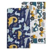 2 Pack Cot Bed Sheets, Cot Sheets 140x70 Fitted Cotton