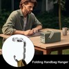 Purse Hook for Table,Purse Hanger for Table - Anti-Slip Folding