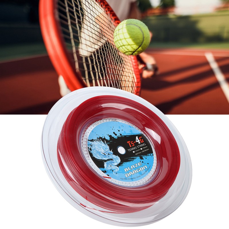 TS 4G 200m Reel Tennis String Line Polyester Tennis String