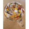 Murano NEW Murano Confetti Studio Art Glass Mug Hand Blown