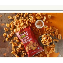 Trader Joe's 2 Pack Trader Joe's Chile Lime Flavored Fried Pork Rinds 3 oz Each Pack