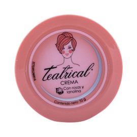 TEATRICAL Teatrical Crema Sólida Lanolina y Rosas, 52 g, Naranja