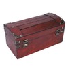 Vintage Wooden Storage Box Retro Hand Made Exquisite Jewelry Craft