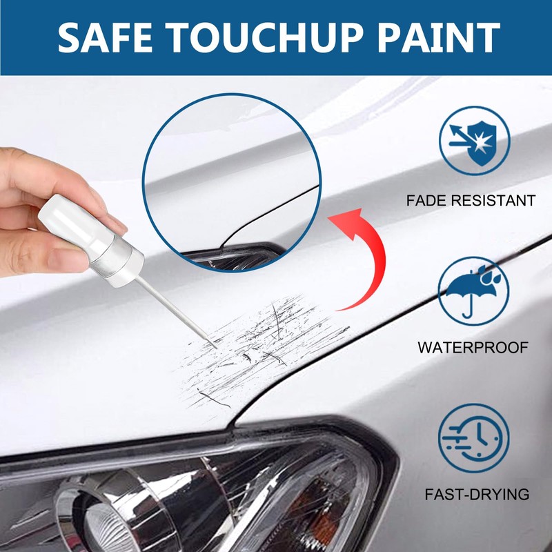 Black(PX8) Touch Up Paint for RAM-Exact Match 2 in 1