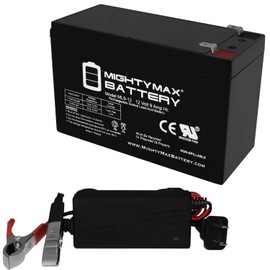 Mighty Max Battery 12V 9AH Battery for Vexilar FLX-28 Pro Pack II Flasher + 12V Charger