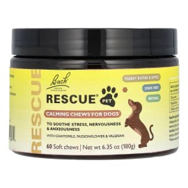 Bach Rescue Pet Masticables Calmantes Perros Sabor Mantequilla Cacahuate Tabs