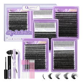 Kit De Extensiones De Pestañas De Paquete De Cuatro 1040pcs