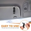 HEALEEP Garage Remote Visor Clip Halter Einfache Installation Fit für