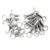 Cotsdan 20Pcs Spring Door Latch for Cages Metal Finger Spring